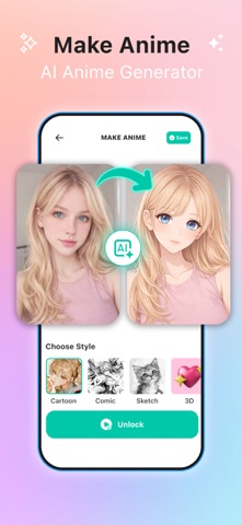 Photify: AI Image Generator iPhone screenshot