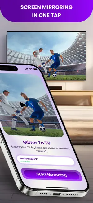 Screen Mirroring • Smart TV screenshot 1