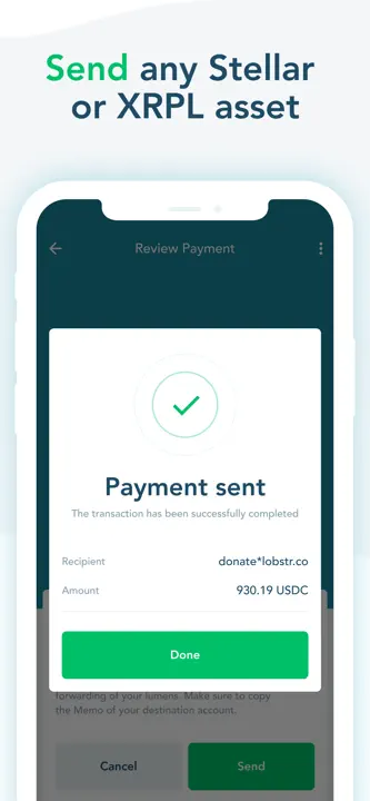 LOBSTR Wallet: Screenshot 7 von 8