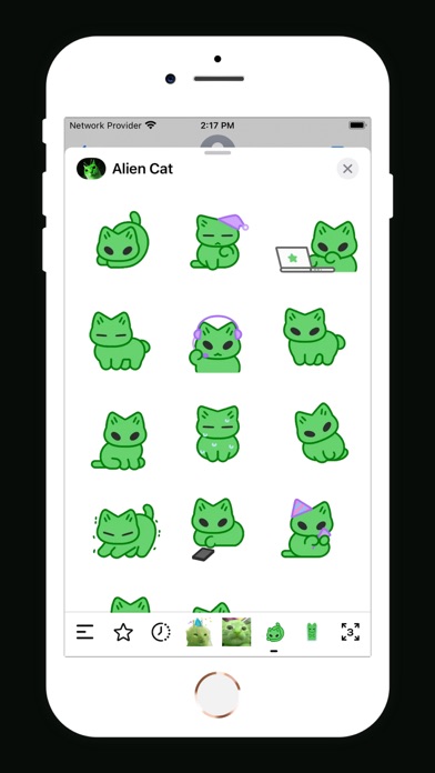 Alien Cat Animated screenshot 4