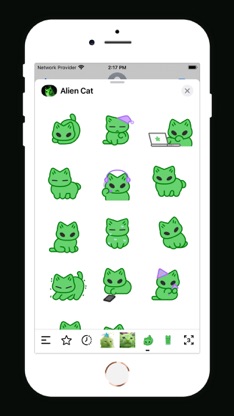 Alien Cat Animated screenshot 4