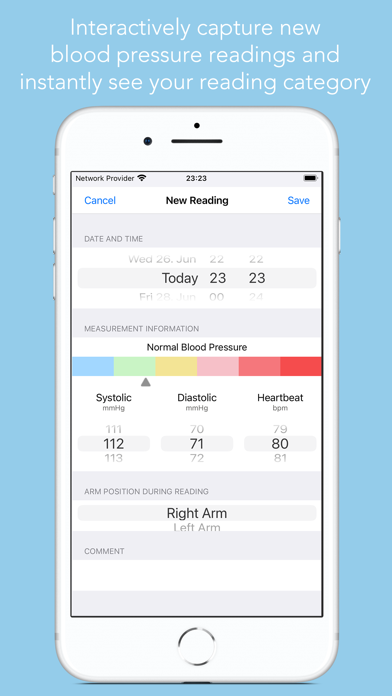 Screenshot #3 pour MyHeart Pro: Blood Pressure
