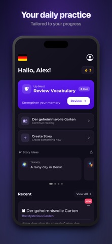 Polli: Language learning screenshot