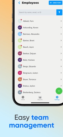 Toolr: Work time clock tracker screenshot