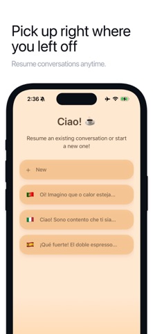 Lua Cafe – Speak Languages screenshot