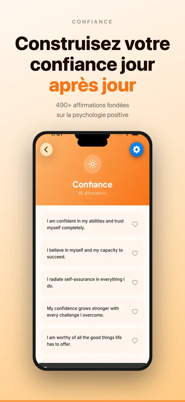 Screenshot #2 pour Bloom : Affirmations Positives