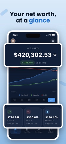 Wealth Path: Net Worth Tracker screenshot