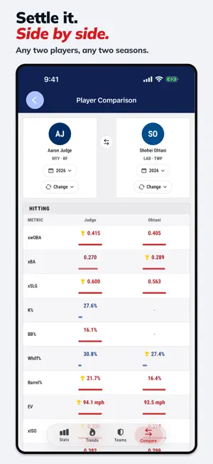 Baseball Savvy StatScout screenshot 4