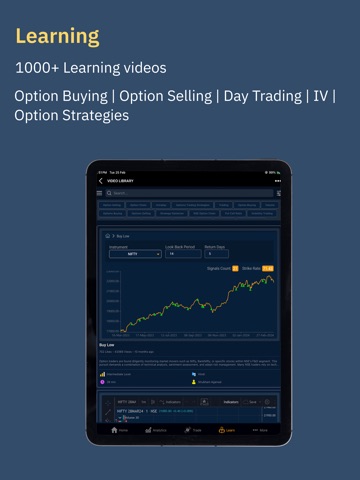 Quantsapp Option Trading India iPad screenshot