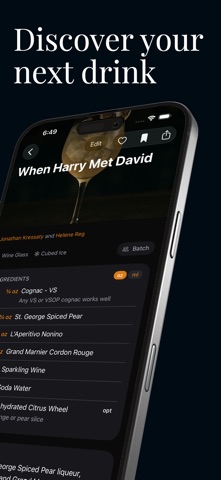 Bitters Cocktails screenshot