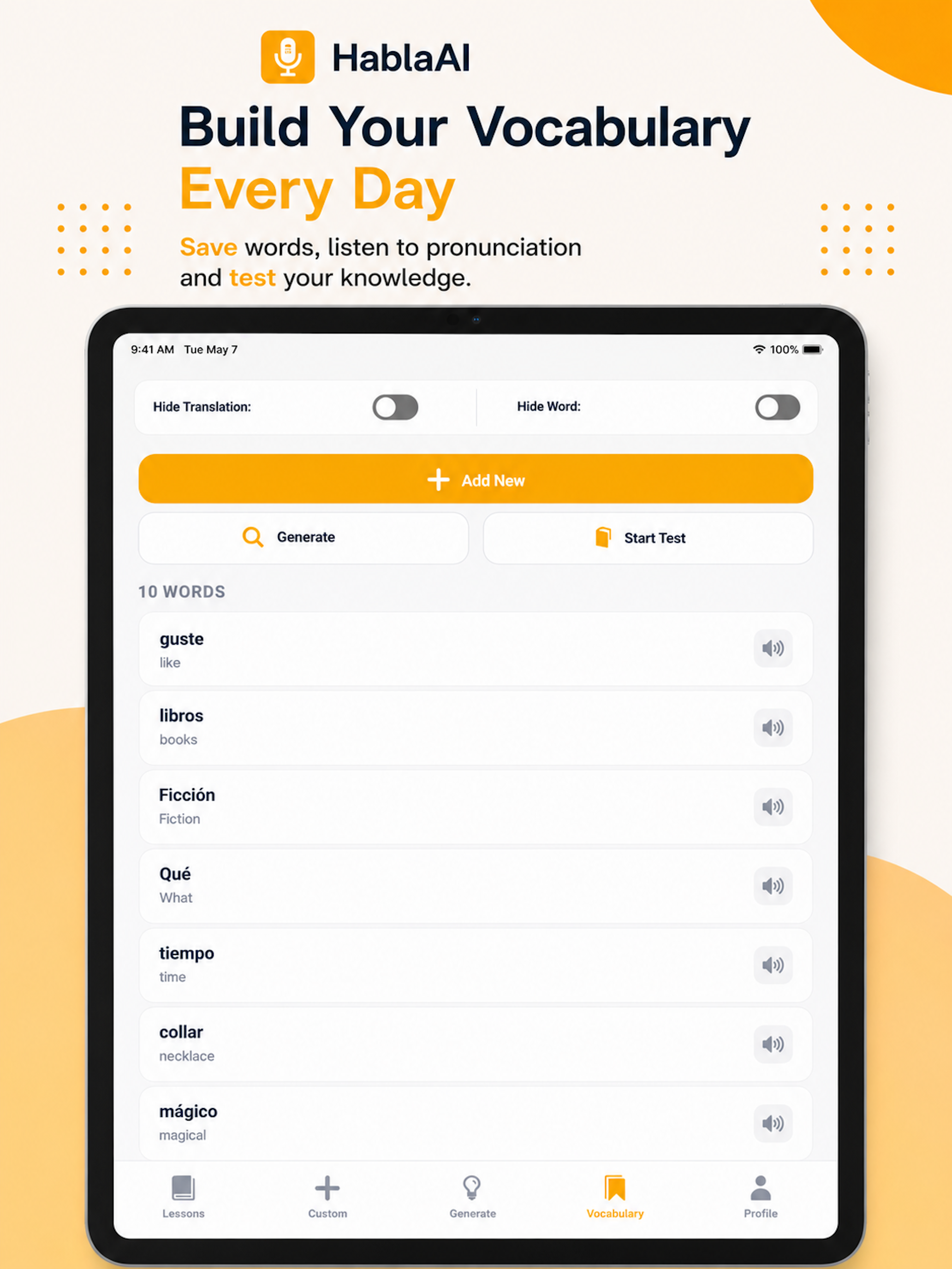 Learn Spanish with AI: HablaAI screenshot 14