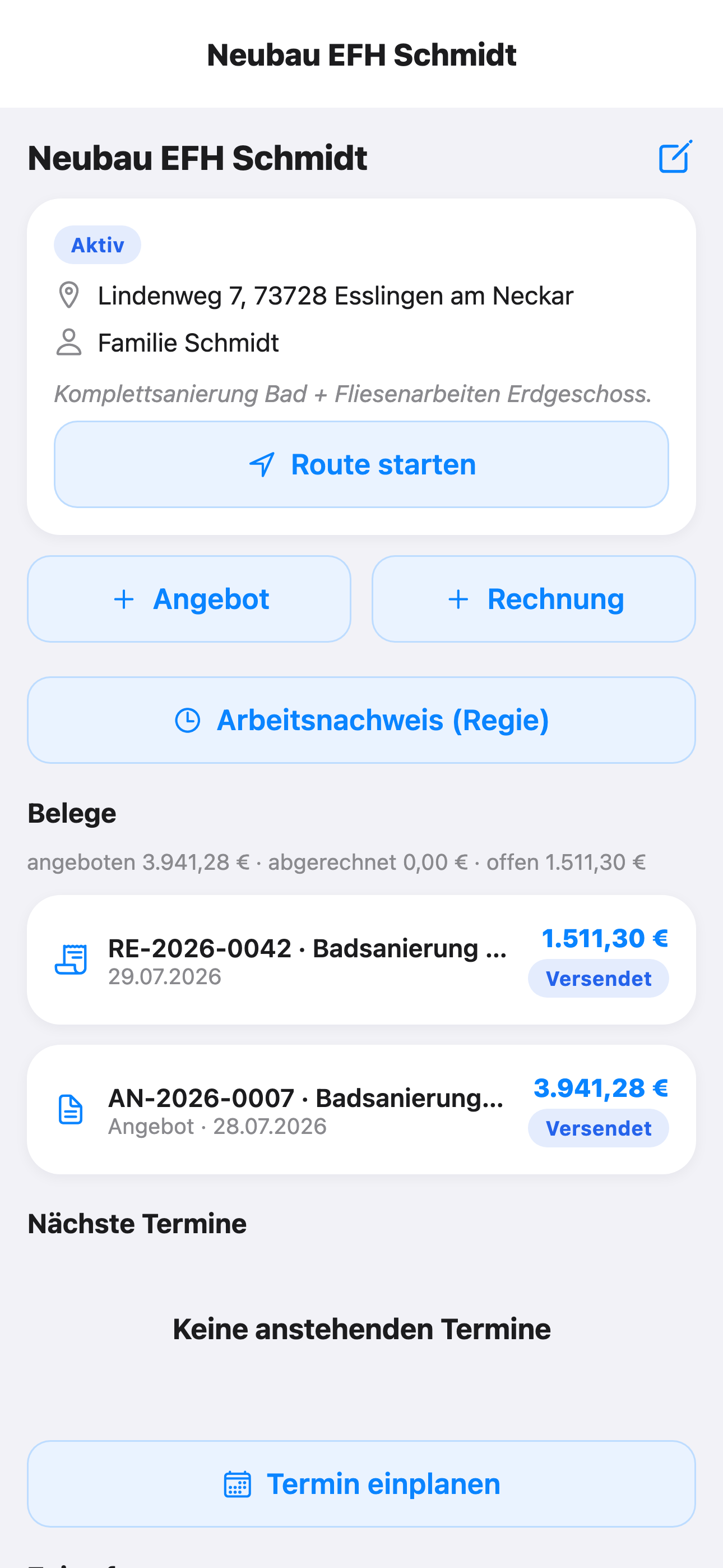 HandwerkPapierlos screenshot 5