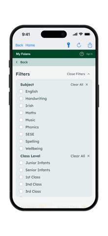 Folens Library Screenshot 1 of 3