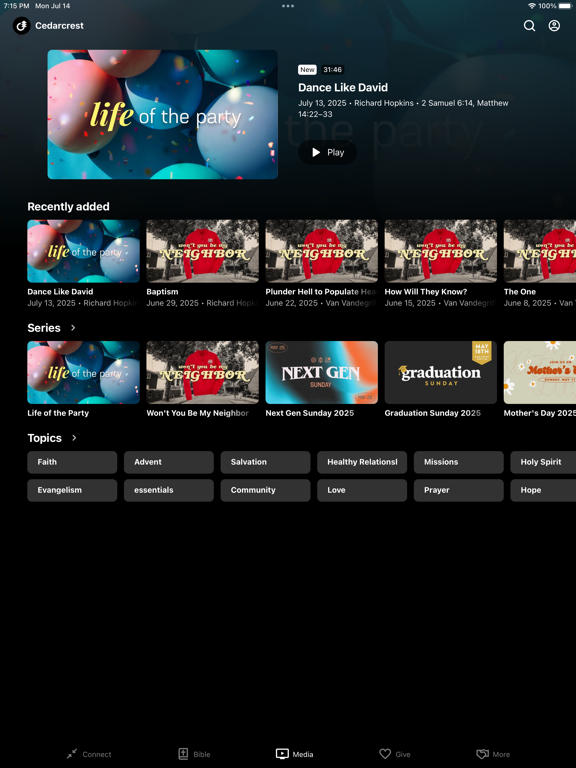 Screenshot #5 pour Cedarcrest Church