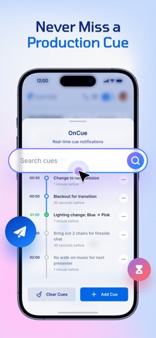 CueTime® screenshot