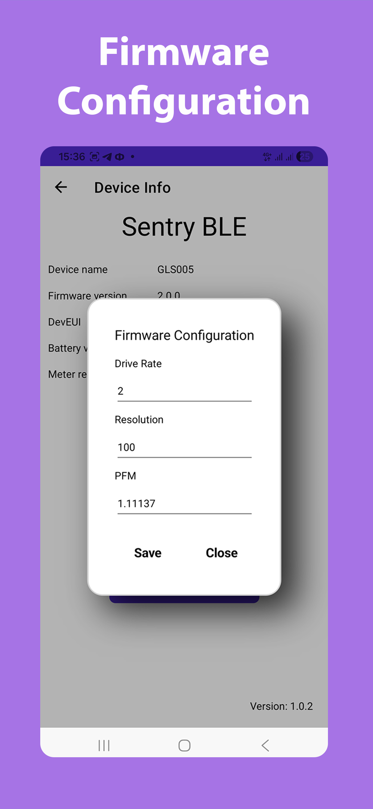 Sentry BLE screenshot 4
