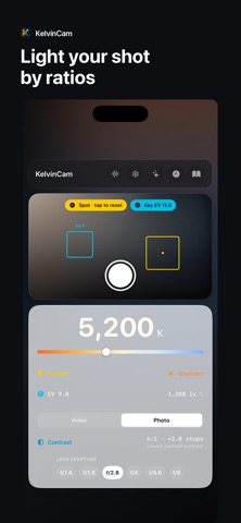 KelvinCam: Light Meter screenshot