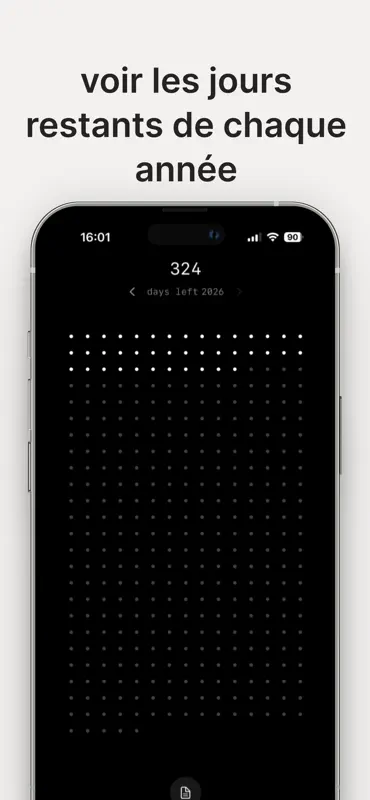 dots: widget jours restants screenshot 1 of 3