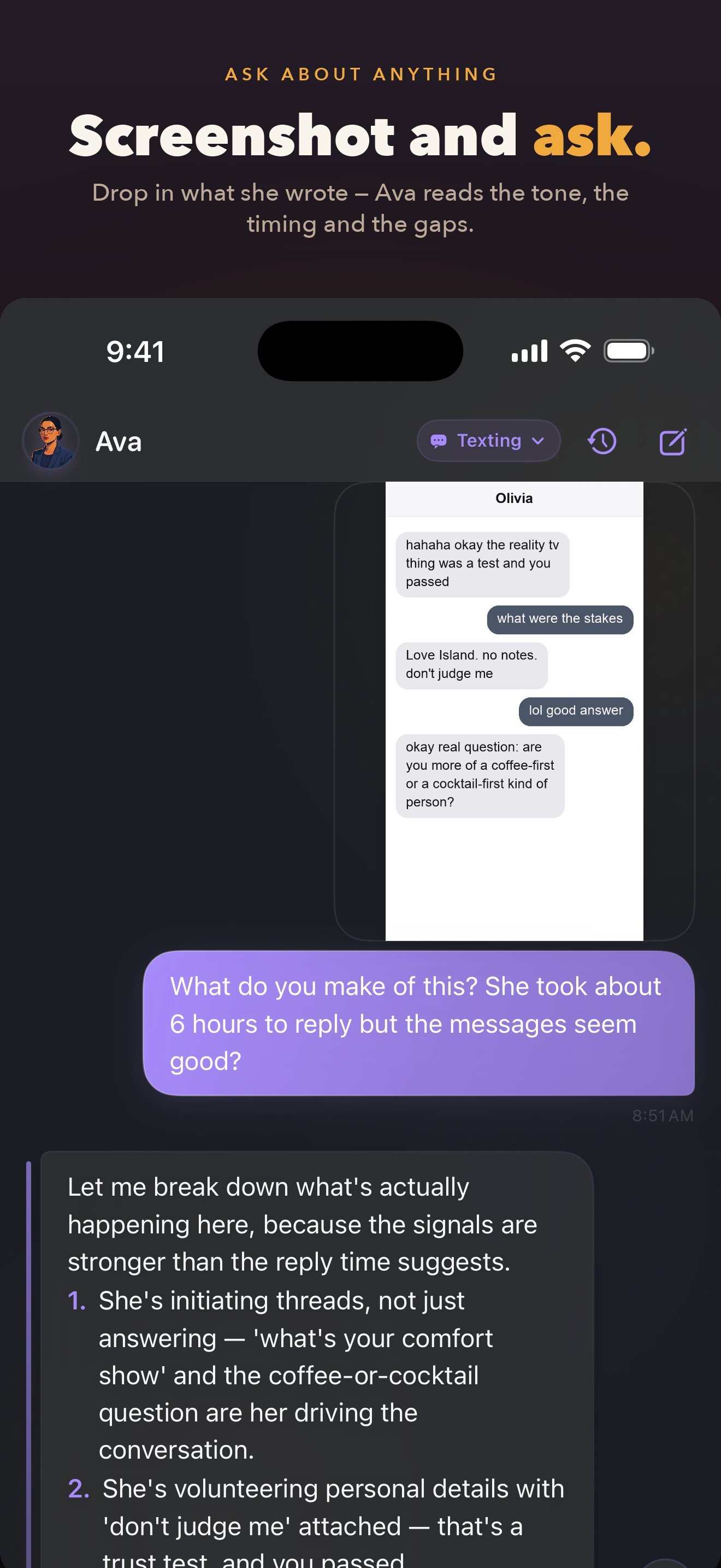 Wingmate - AI Dating Coach screenshot 2