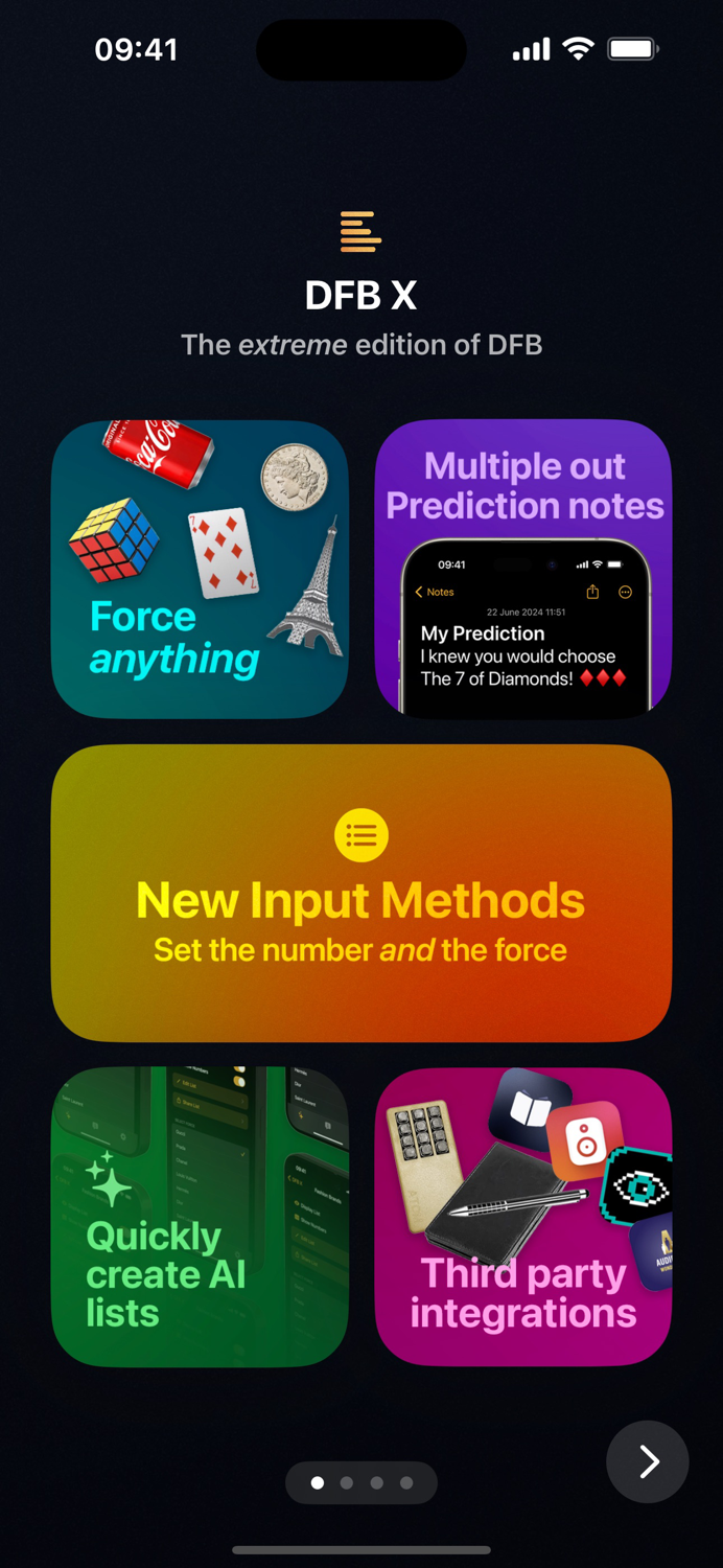 DFB X Digital Force Bag X