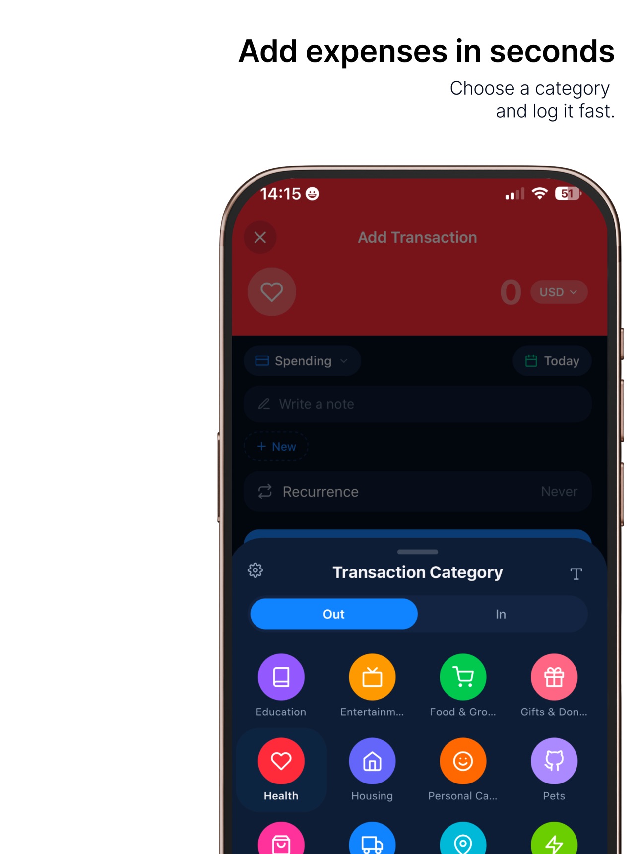 Screenshot 5 of Expense Tracker – Budget Pro