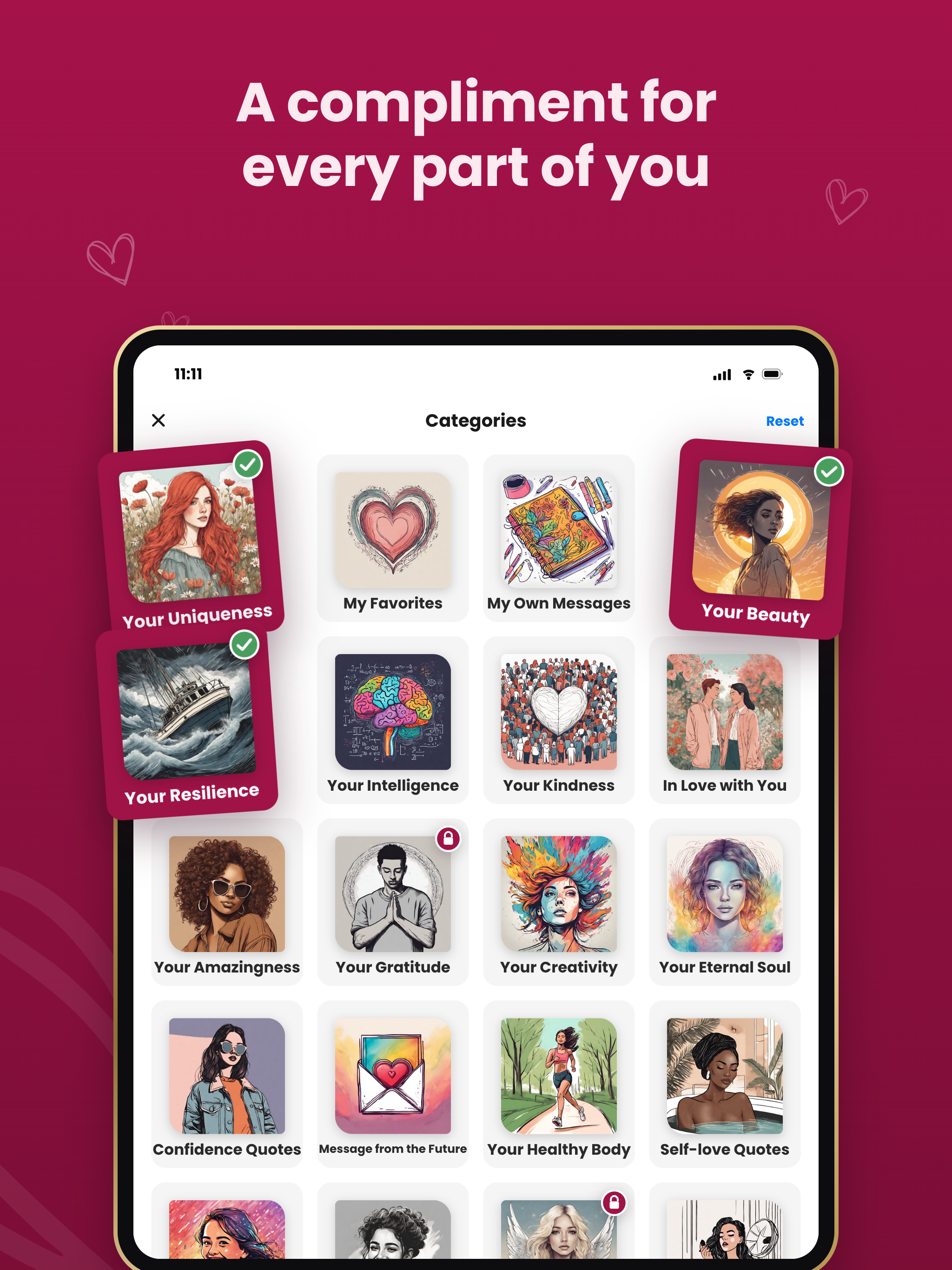 Unique: Self Love & Care screenshot 13