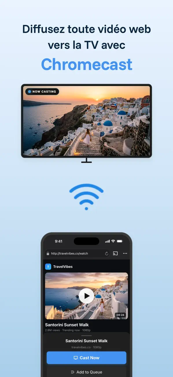 Screenshot #1 pour Streaming Vidéo Chromecast