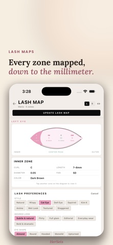 Screenshot 2 of HerSets: Beauty Client Records App