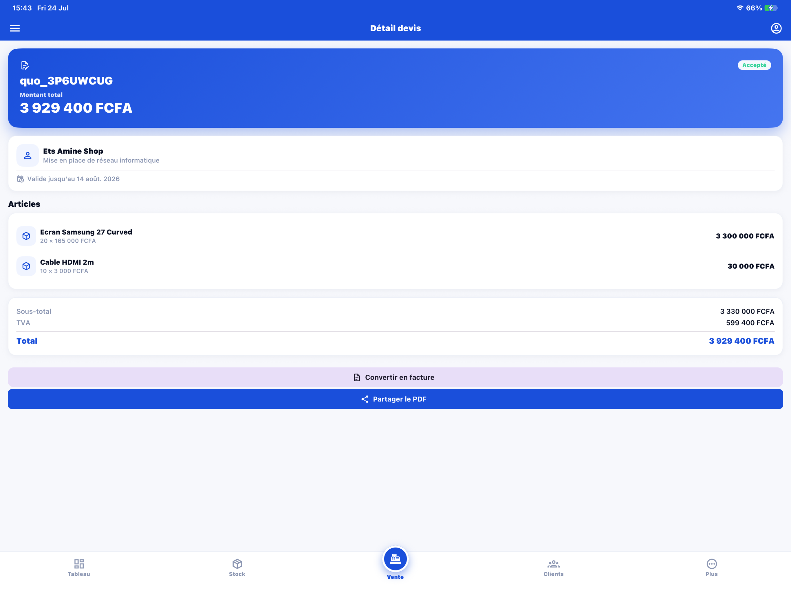 Kibo ERP - Caisse & Stock screenshot 15
