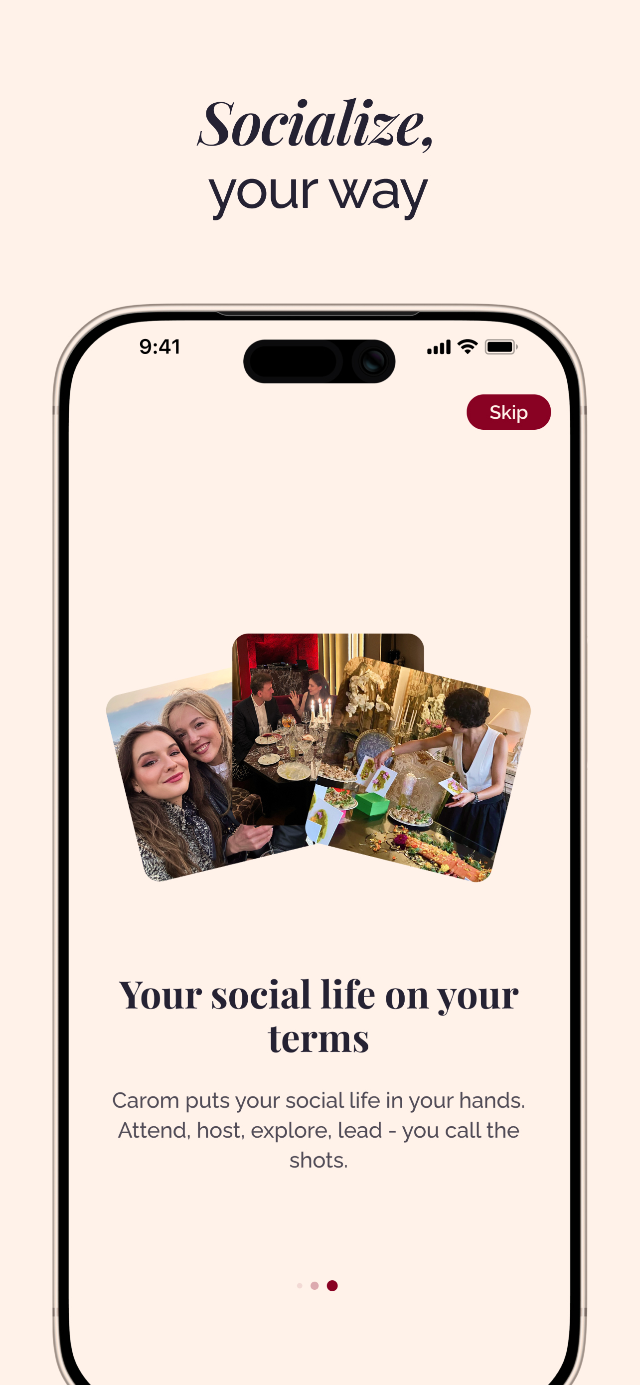 Carom - The Art of Social screenshot 7