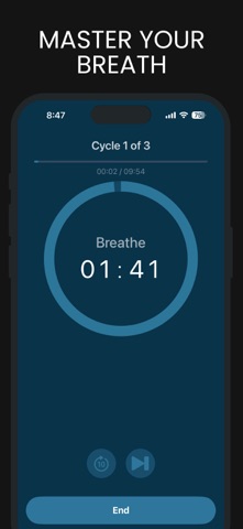 PeakO₂: Stamina & Breath Guide screenshot