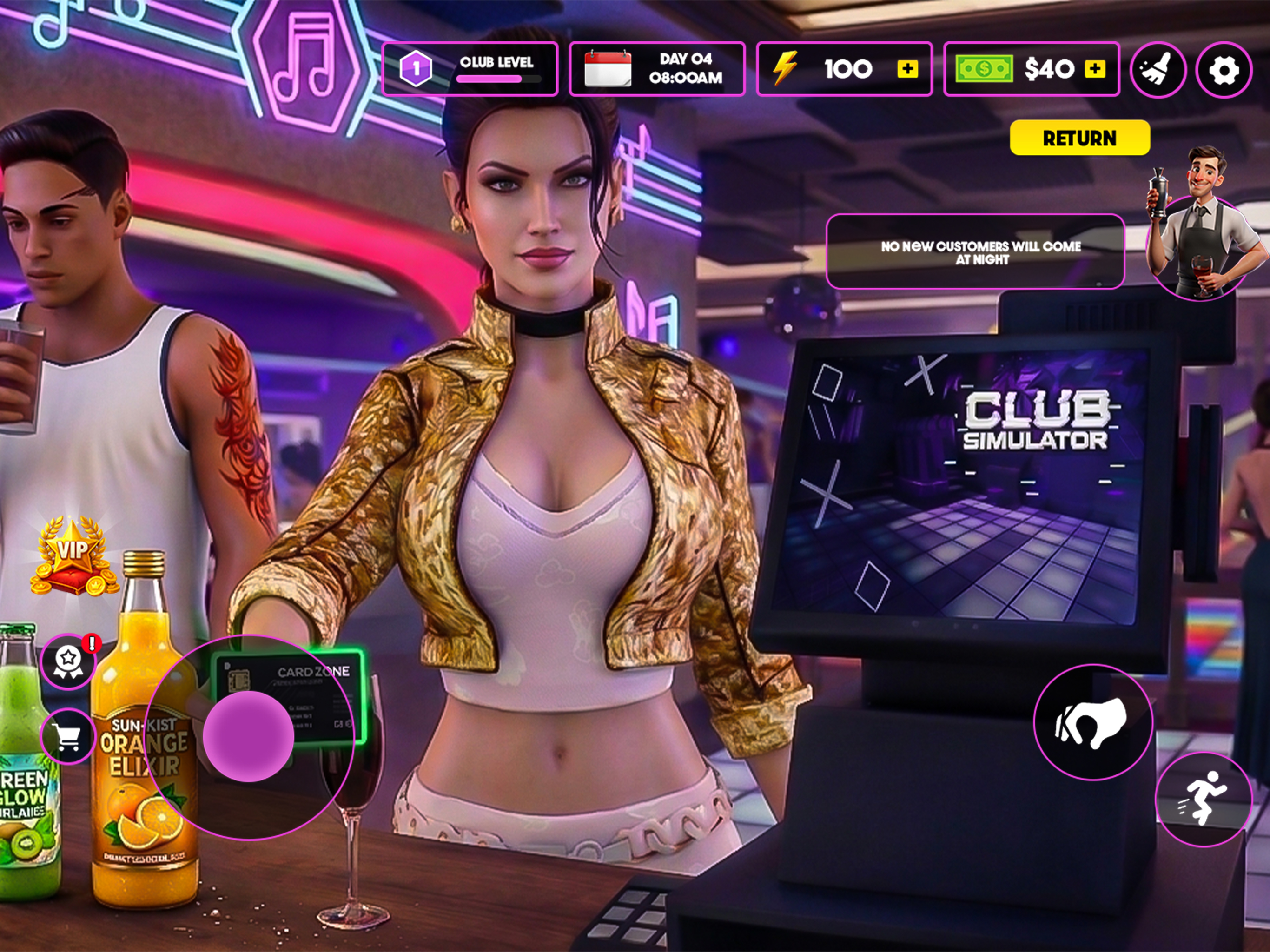 Club Manager - Casino Games
