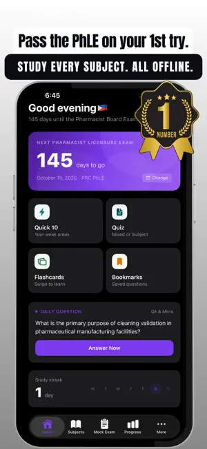 PhLE Reviewer PH screenshot 1