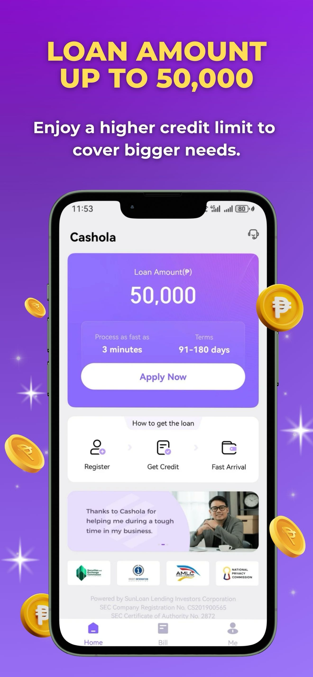 Cashola-Fast and Safe Cash