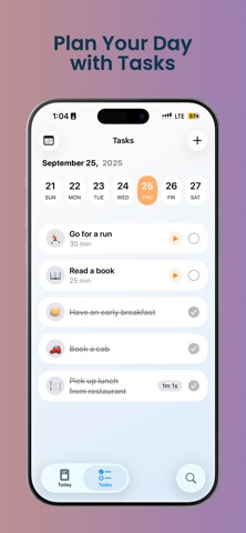 Clarity Focus Timer To Do List Screenshot 3 of 5