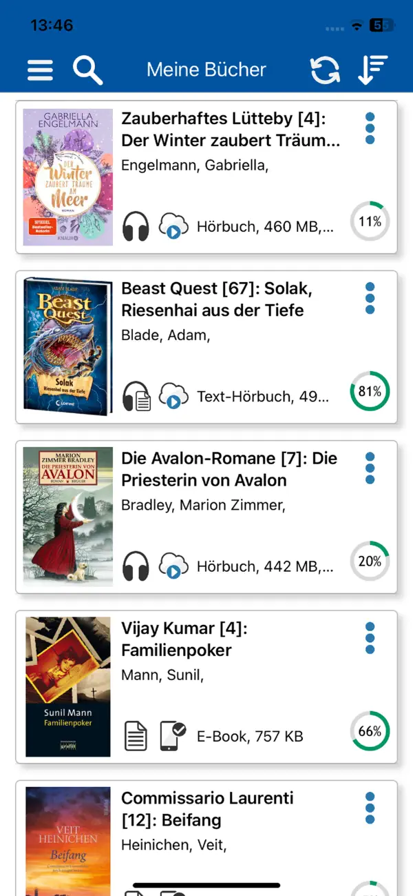 Screenshot #1 pour SBS Leser Plus