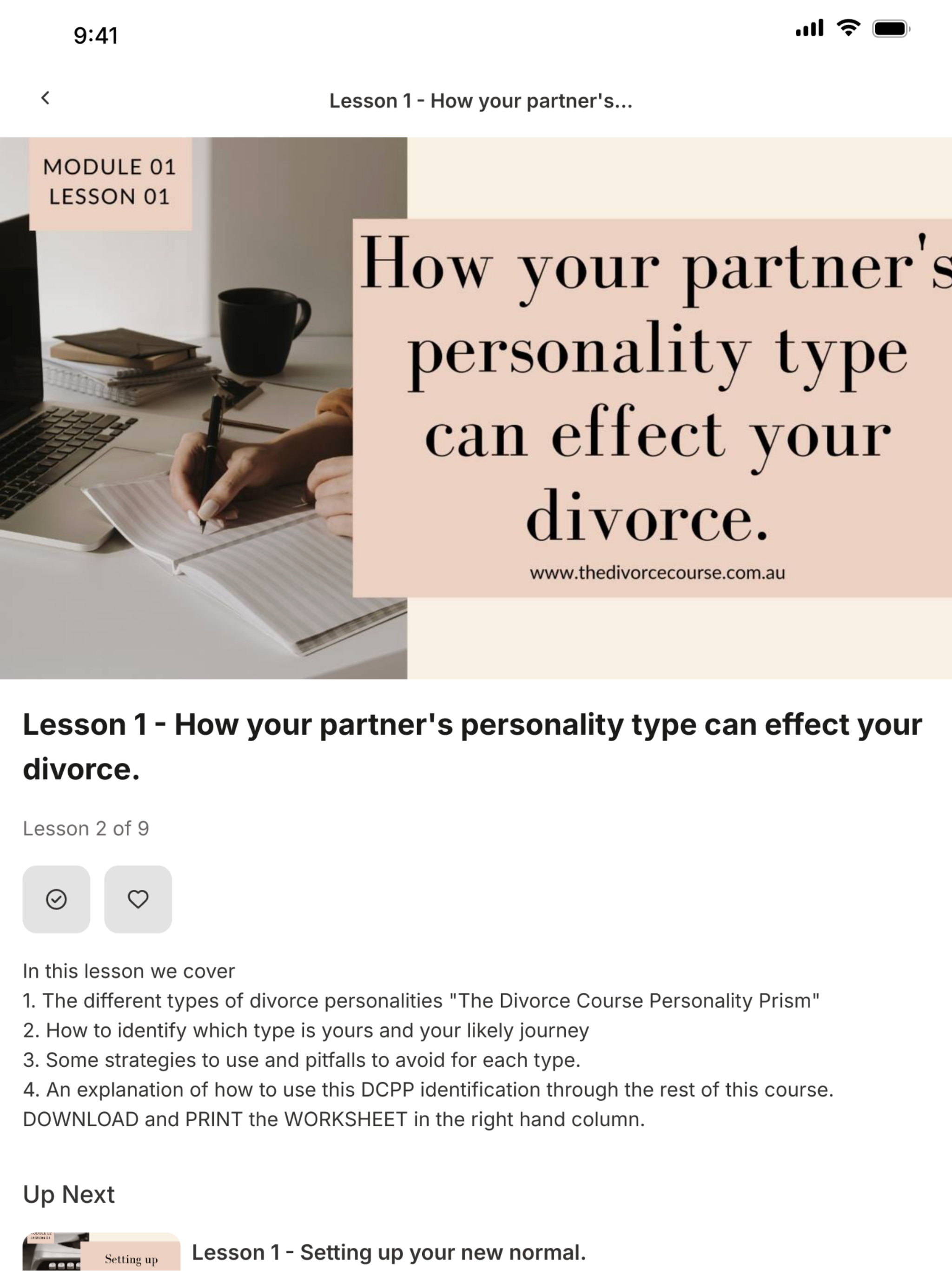 The Divorce Course screenshot 8