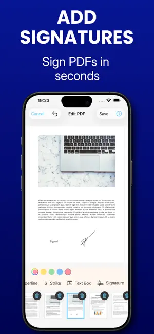 Receipt & PDF Scan: OCR, Sign screenshot 3