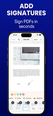 Receipt & PDF Scan: OCR, Sign Screenshot 3 of 5