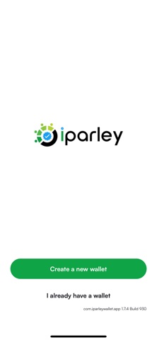 Iparley Wallet screenshot