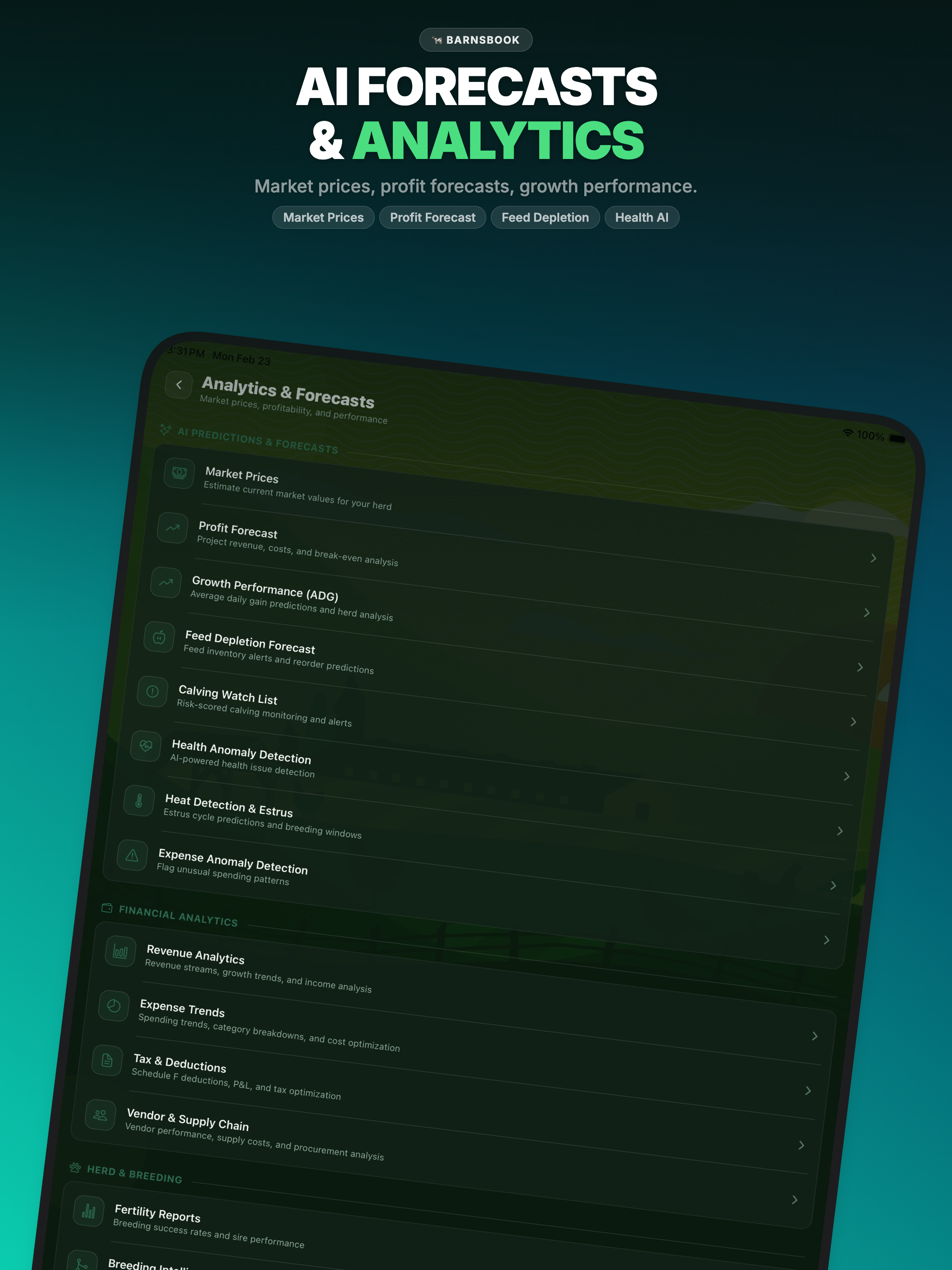 BarnsBook - AI Farm Manager