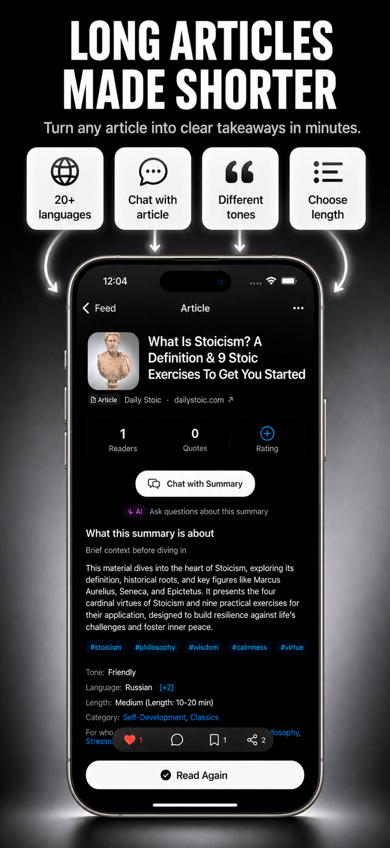 Summio: Read Less. Know More.