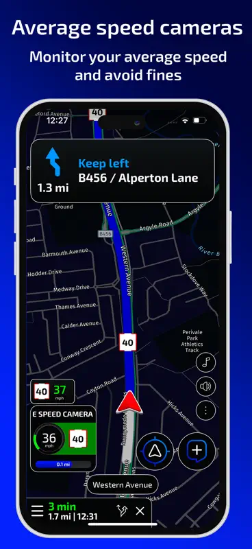 Radarbot: Speed Cameras | GPS screenshot 6 of 8