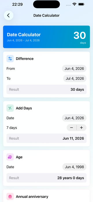 Countdown Days: Birthday Timer Screenshot 7 of 9