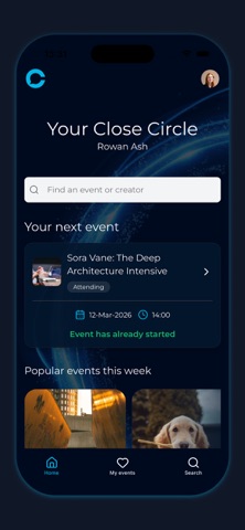 CloseCircle.io screenshot