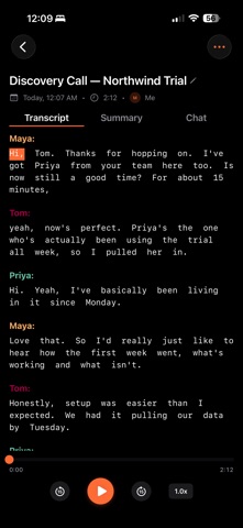 AudioScribe: Voice to Text screenshot