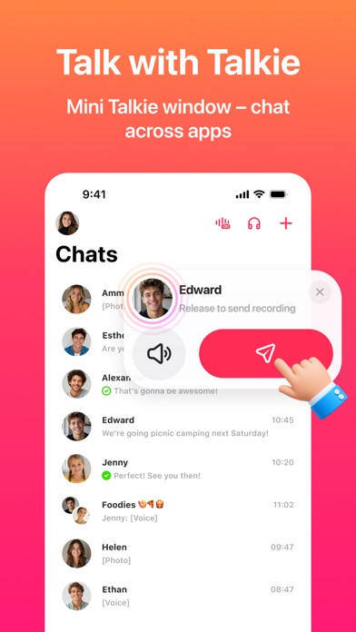 Screenshot #3 pour JusTalk - Chat vidéo et appels