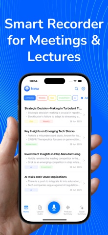 Voice to Text Summarizer: Notu Screenshot 2 of 9