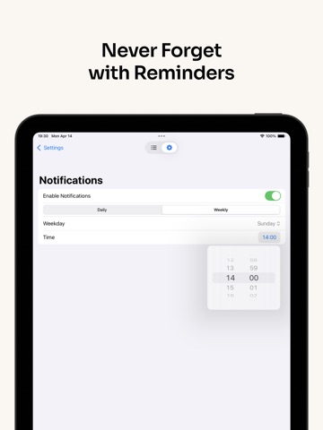Memo for success Failure Memo iPad screenshot