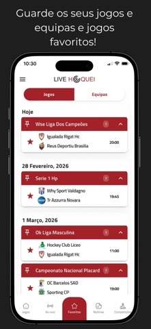 Live Hoquei screenshot